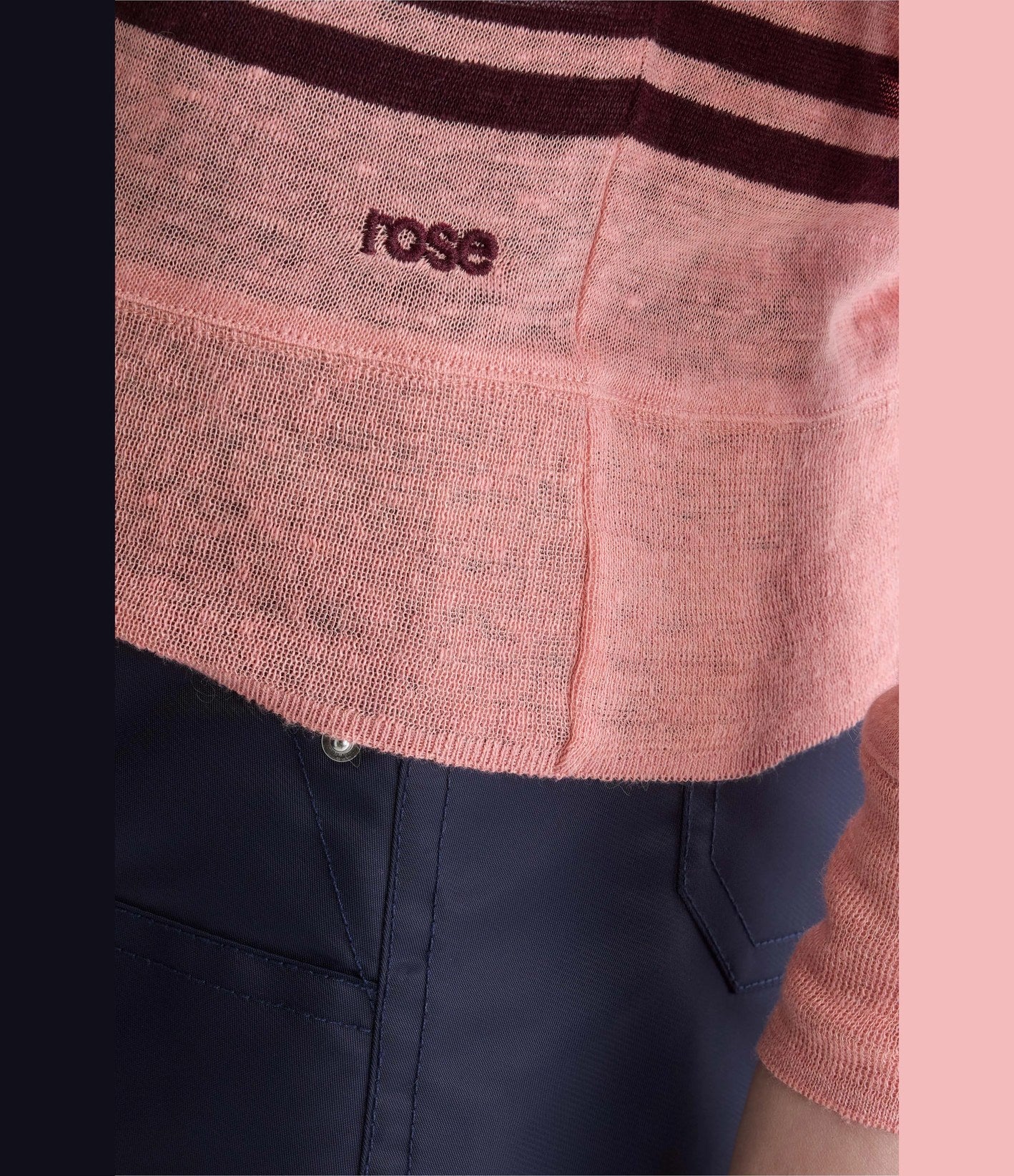 Bellerose Senia62 Rayas Rosa