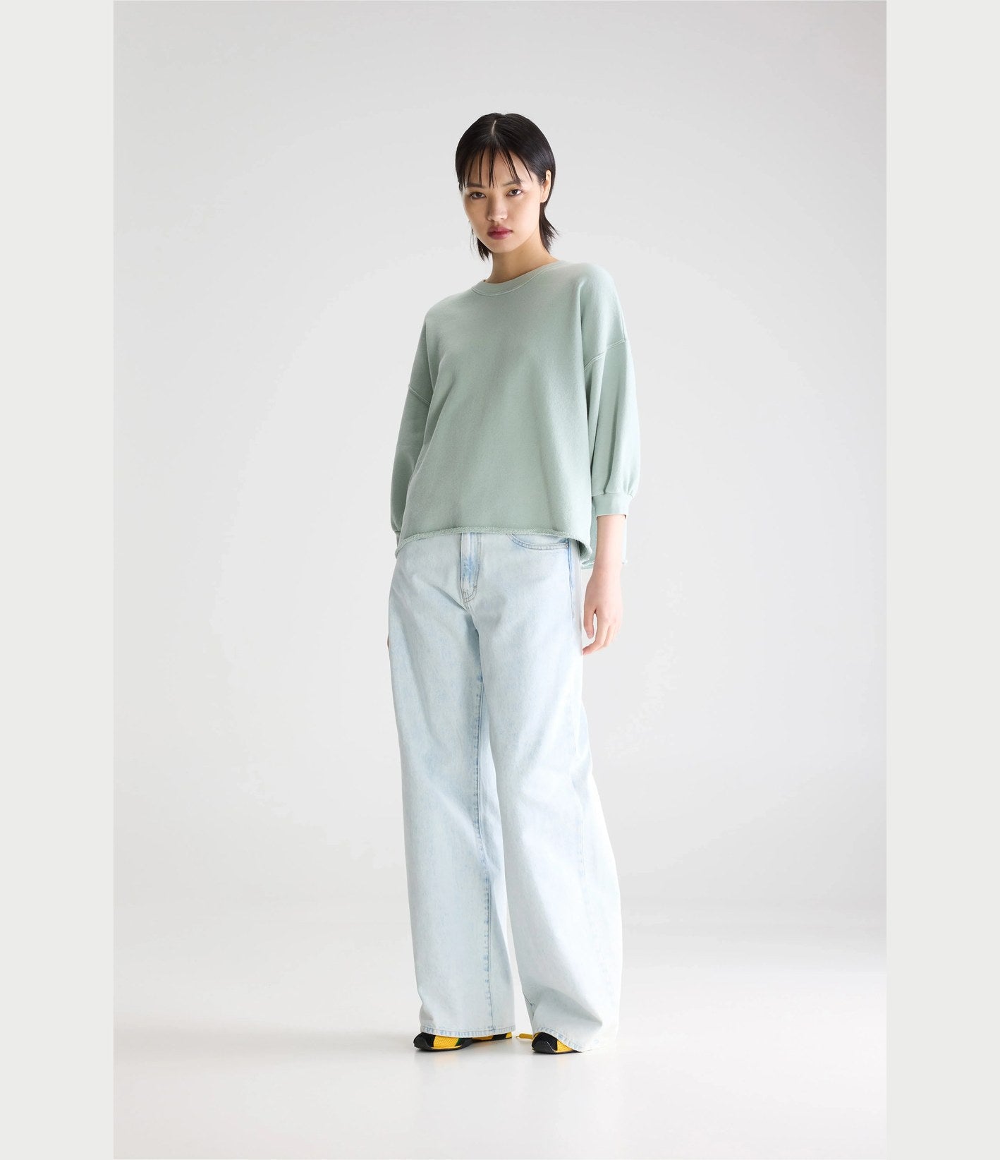 Bellerose Vicske Sweatshirt Jade Green