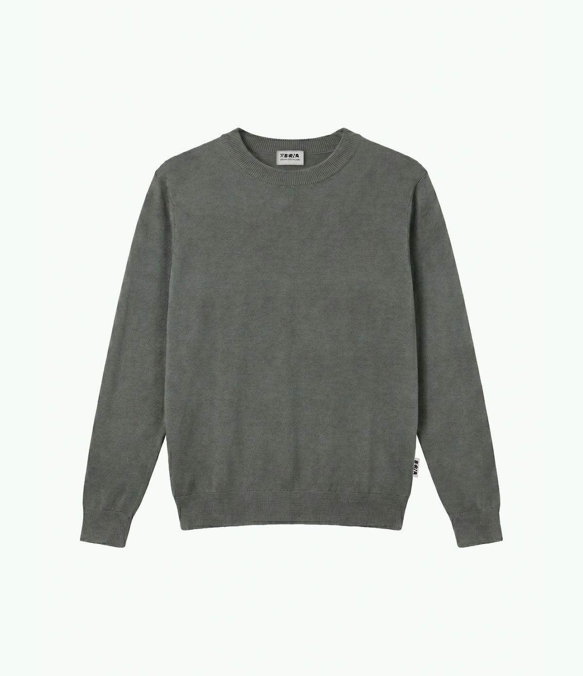 Berna Classic Crew Neck Fir Green