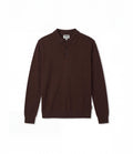 Berna Knit Polo Dark Chocolate