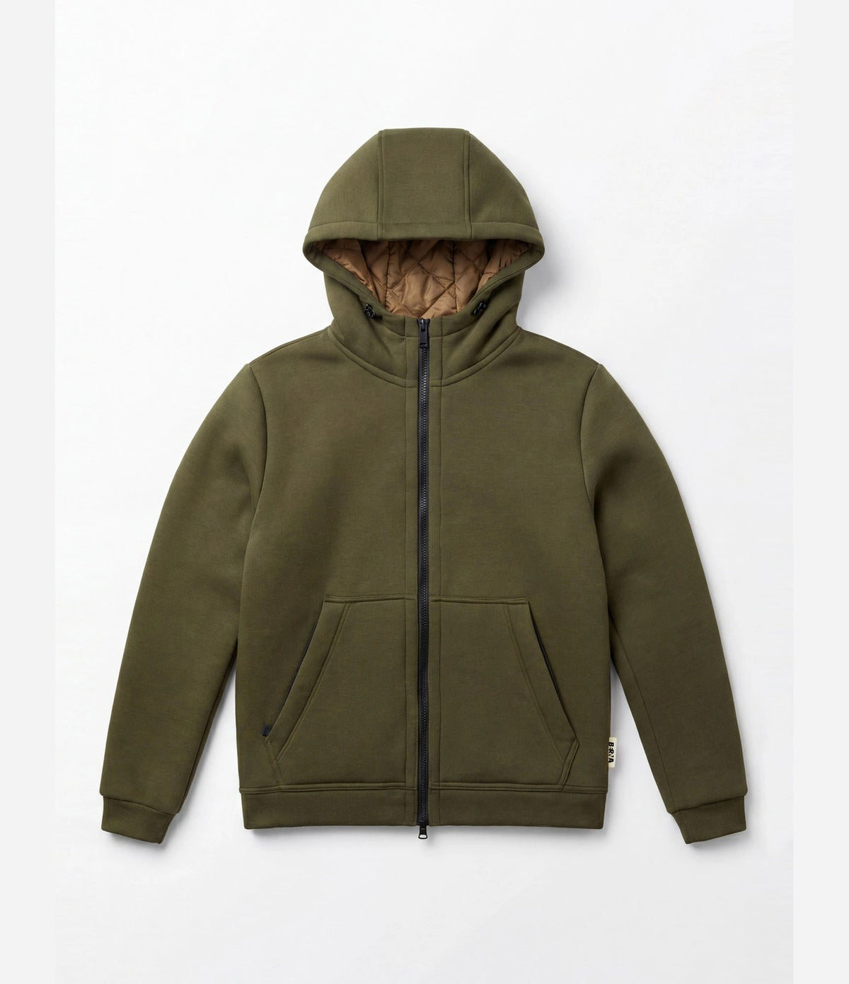 Berna Scuba Hooded Jacket Green