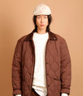 Berna Quilted Corduroy Jacket Coffee