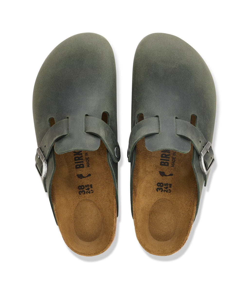 Birkenstock Boston Oiled Leather Thyme