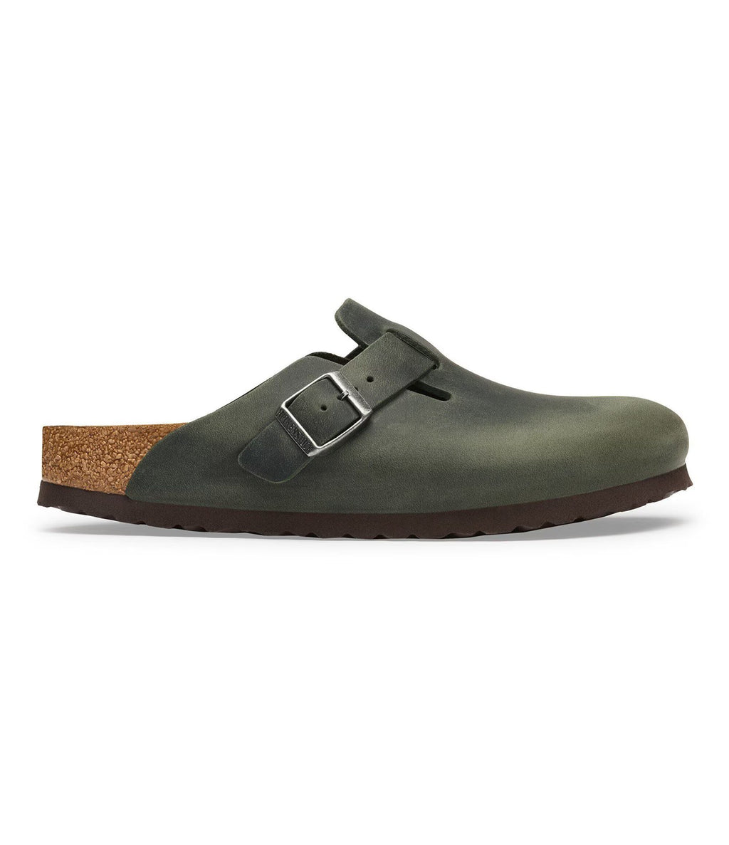 Birkenstock Boston Oiled Leather Thyme