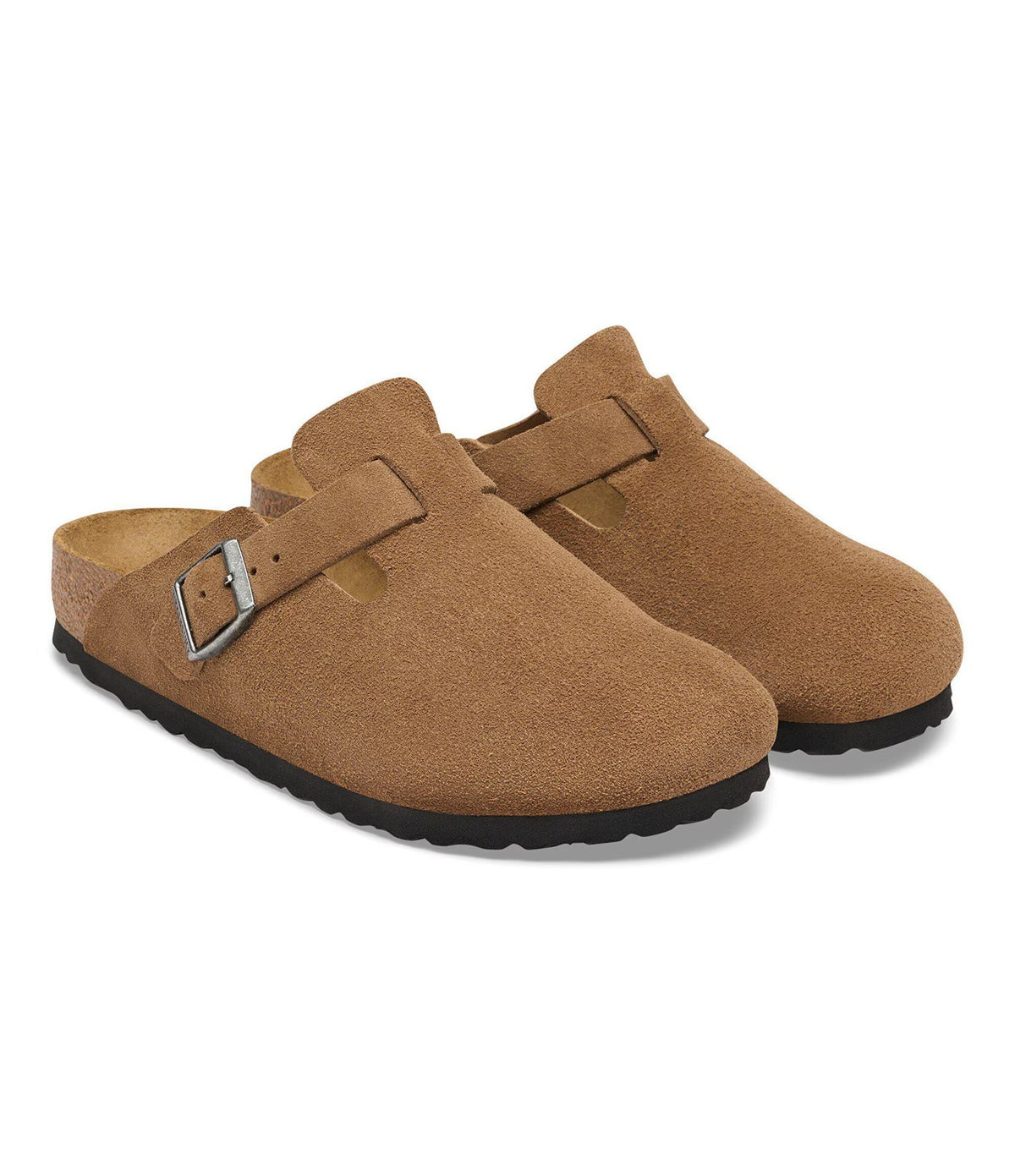 Birkenstock Boston Suede Dark Tea