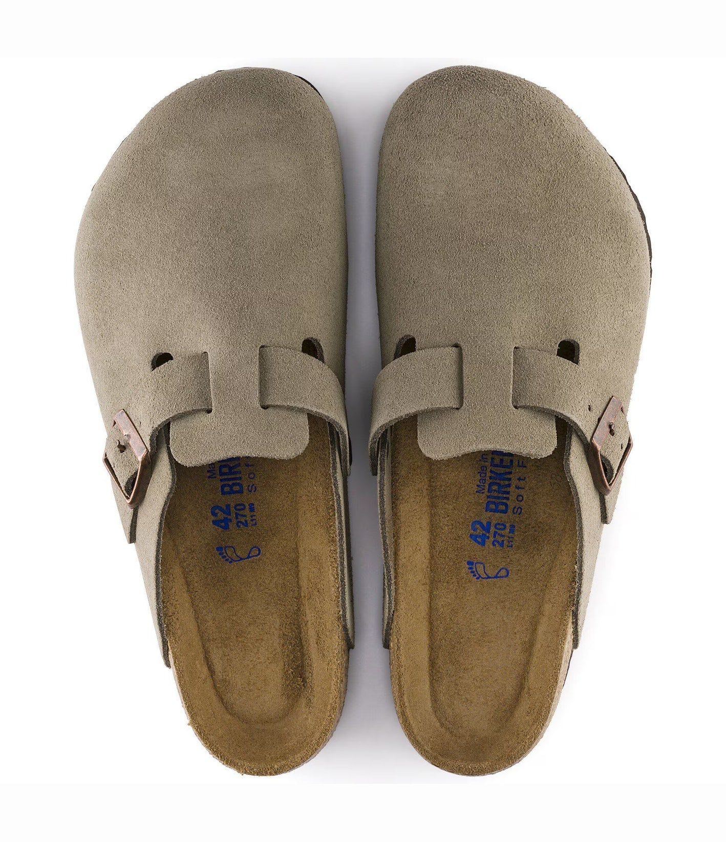 Birkenstock Boston Soft Footbed Taupe