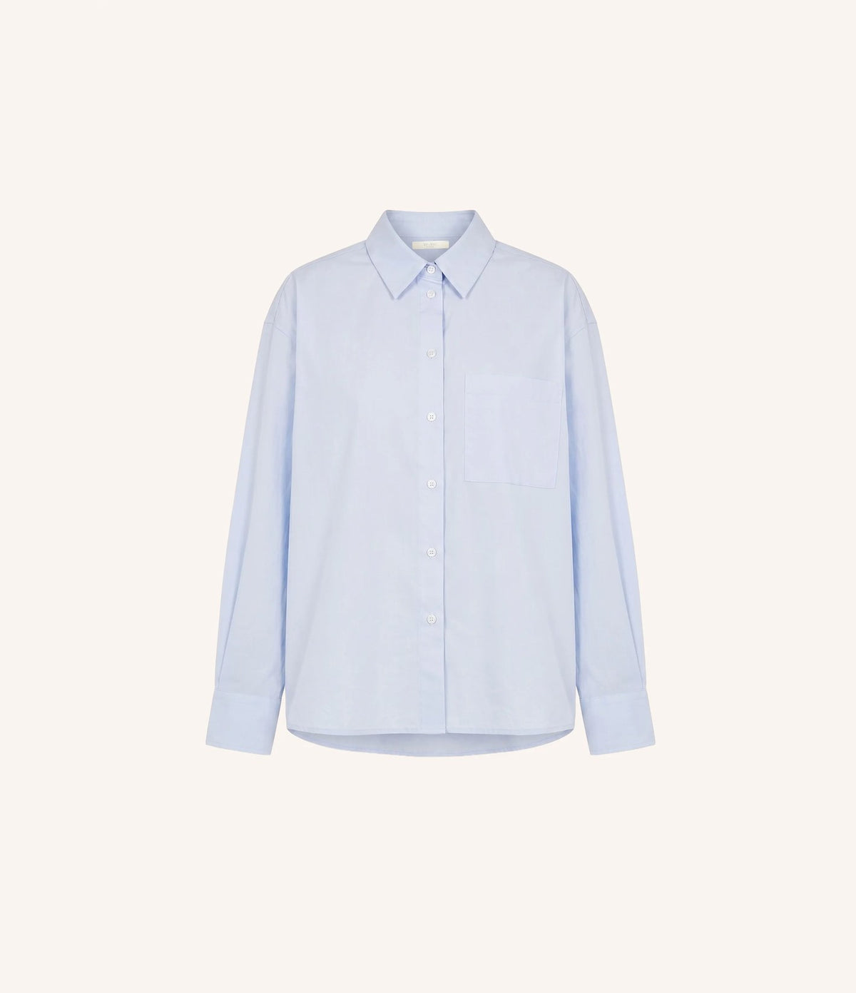 By Bar Lise Chambray Blouse Light Blue