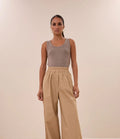By Bar Joky Rib Singlet Biscuit