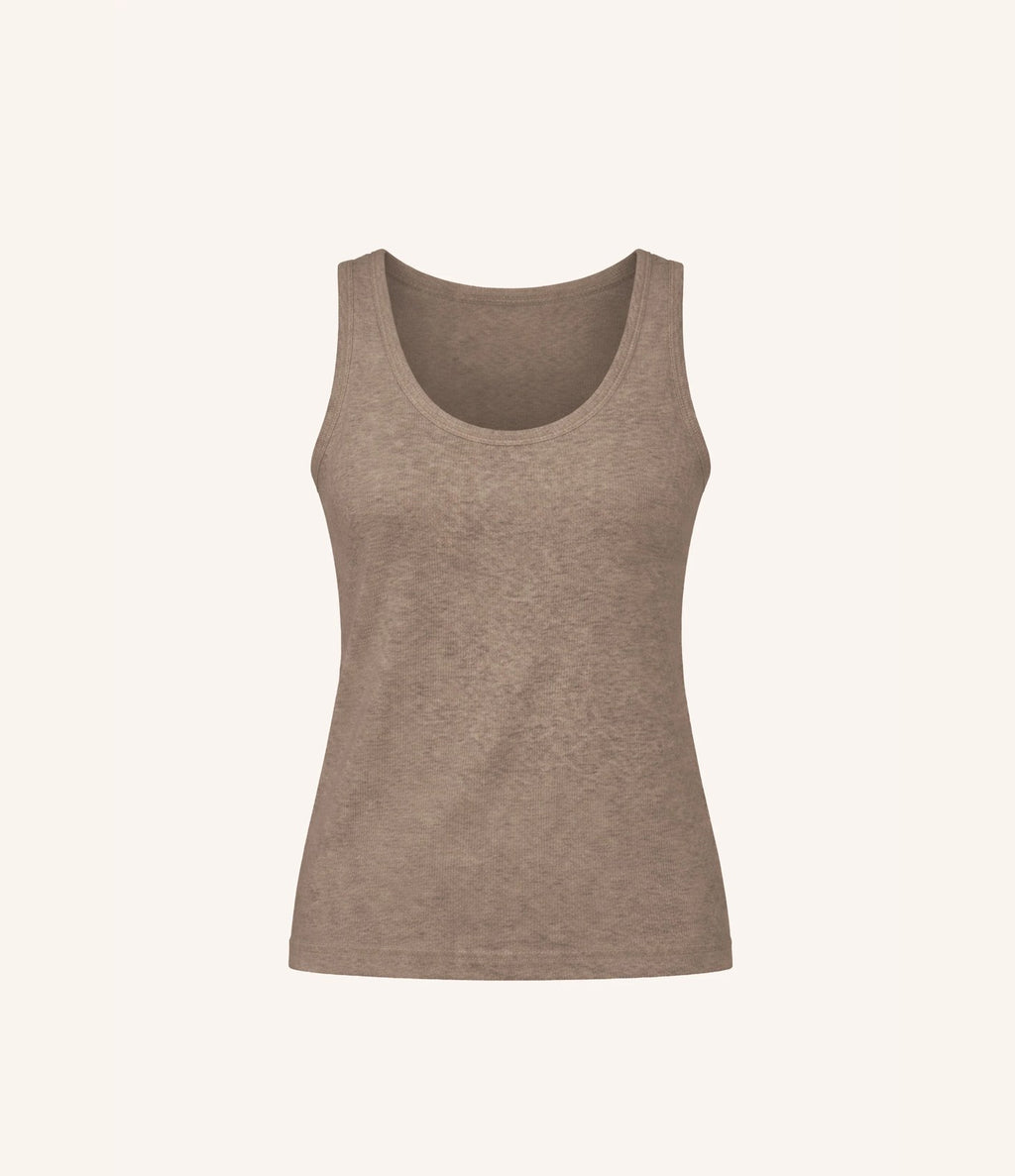 By Bar Joky Rib Singlet Biscuit