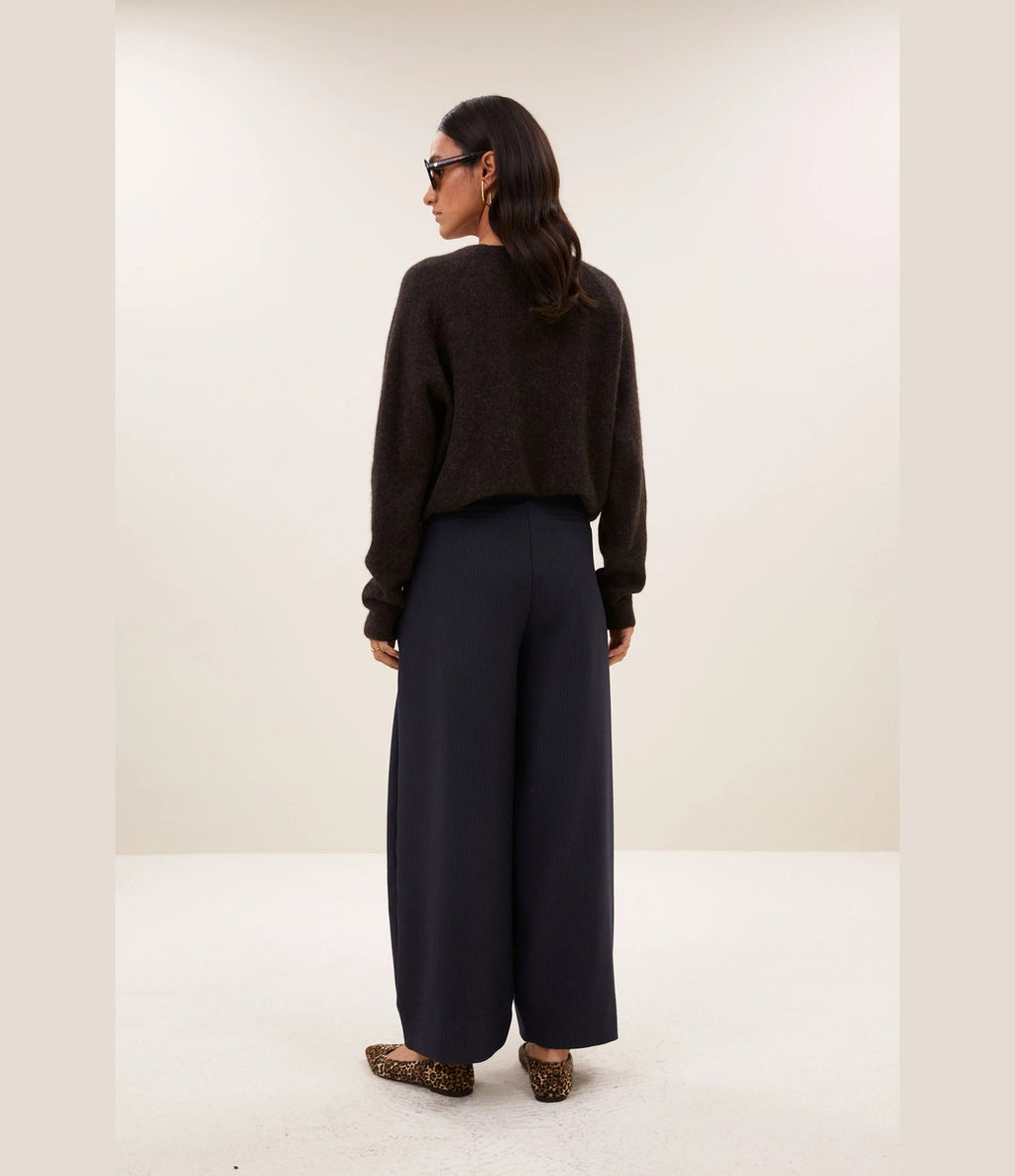 By Bar Polly Pullover Deep Brown