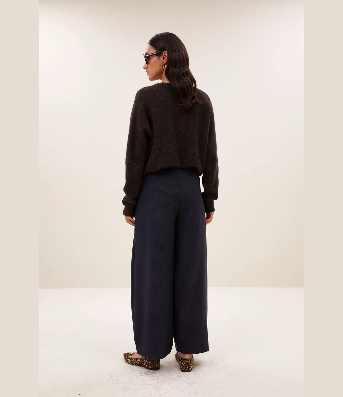 By Bar Polly Pullover Deep Brown
