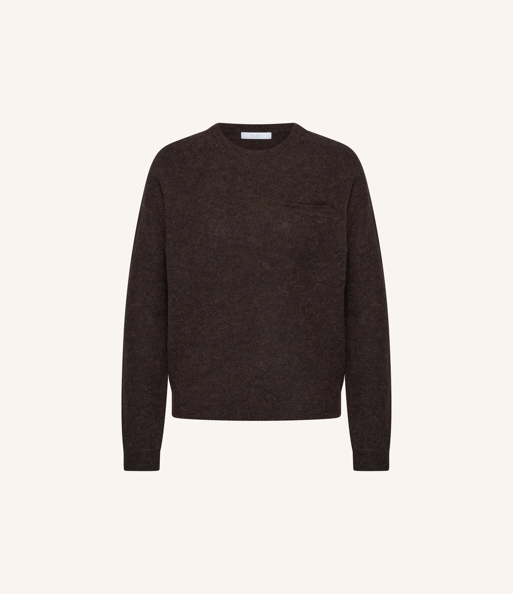 By Bar Polly Pullover Deep Brown