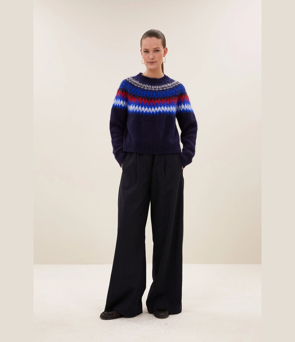 By Bar Jackie Pullover Midnight