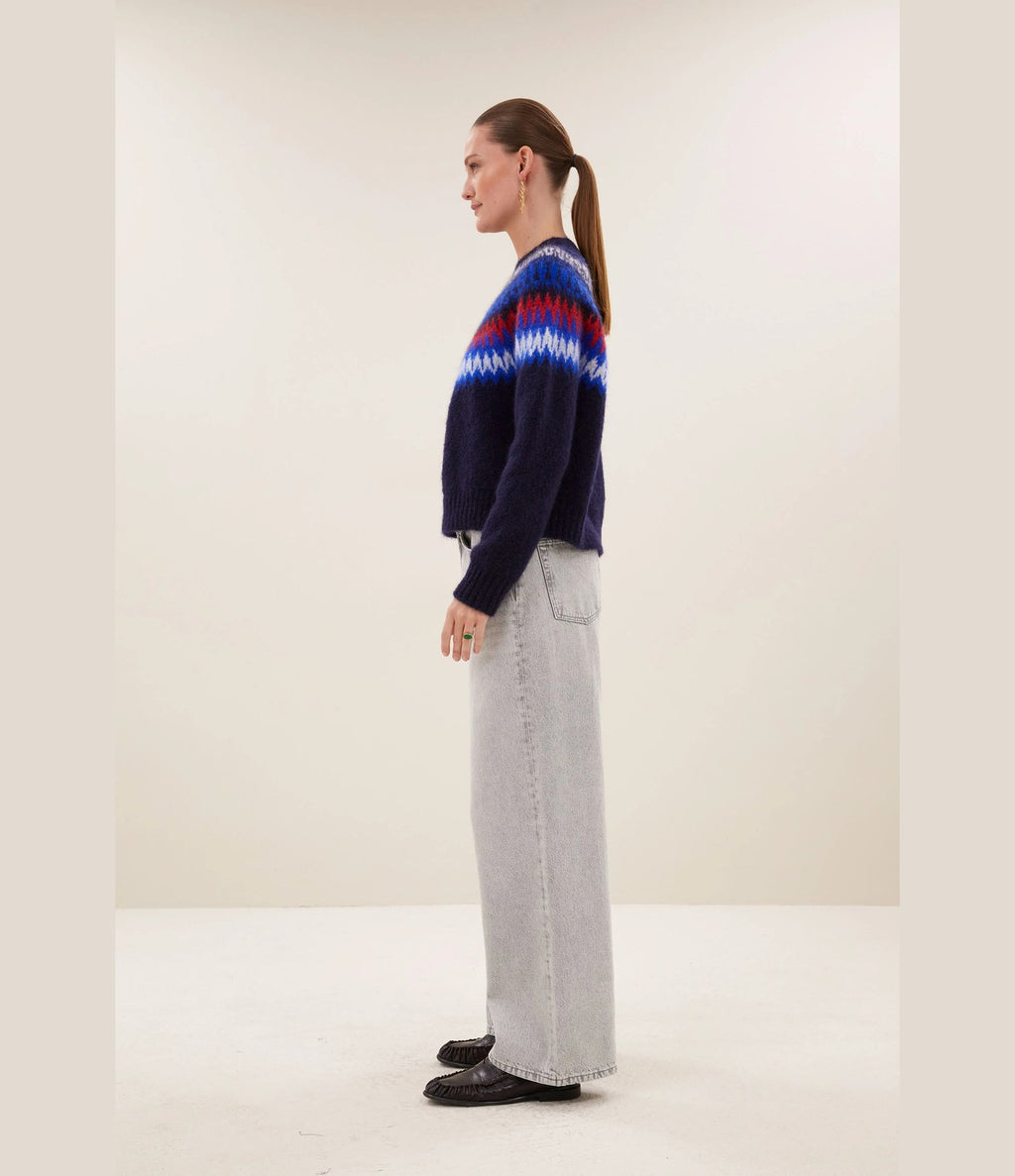 By Bar Jackie Pullover Midnight