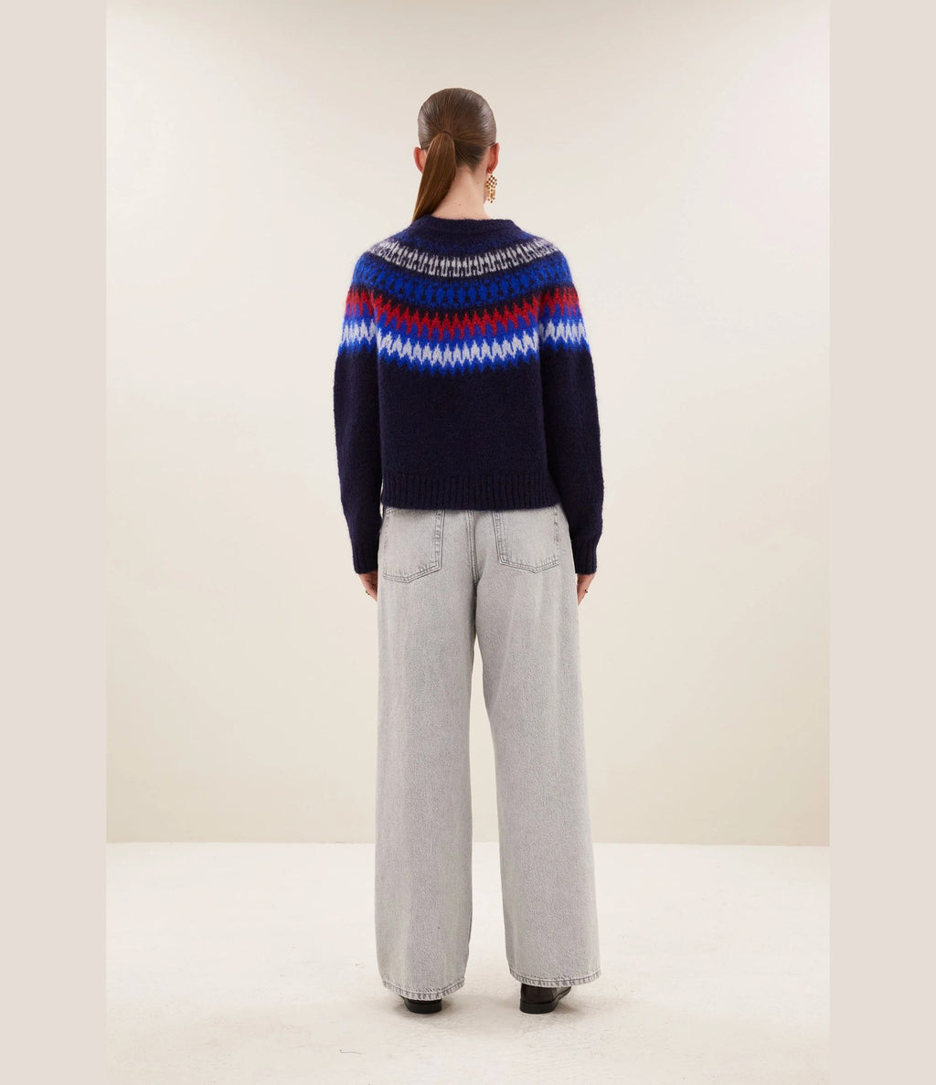 By Bar Jackie Pullover Midnight