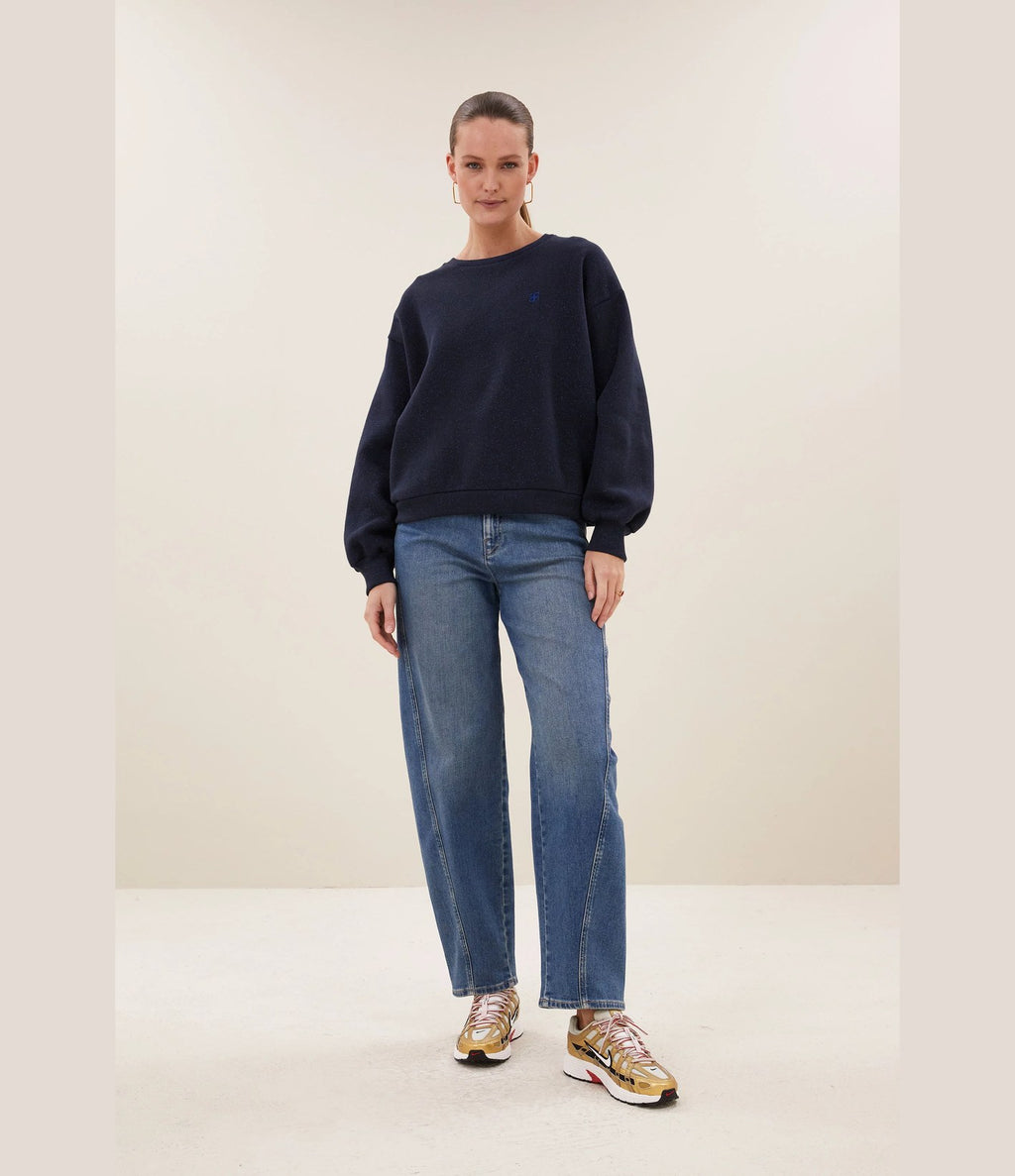 By Bar Lili Sparkle Sweater Midnight