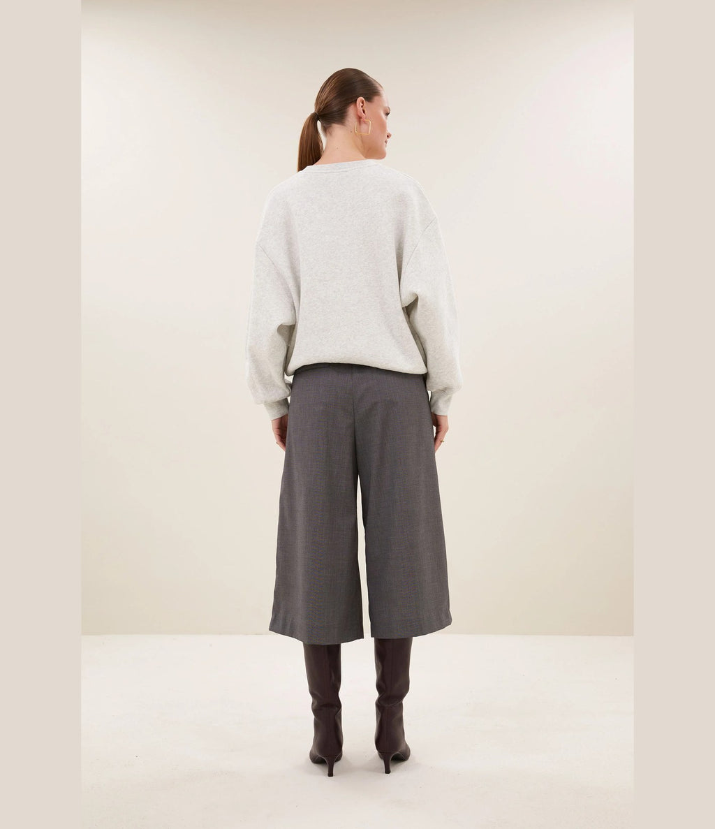 By Bar Lili Speed Sweater Light Grey Melee