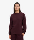 Colorful Standard Oversized Organic LS T-Shirt Oxblood Red