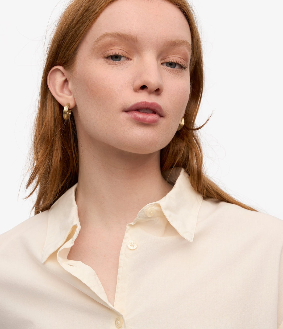 Colorful Standard Organic Oversized Shirt Ivory White - vista 5