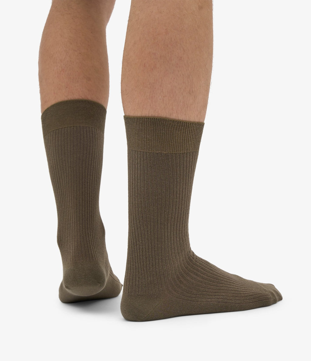 Colorful Standard Classic Organic Sock Dusty Olive - vista 2