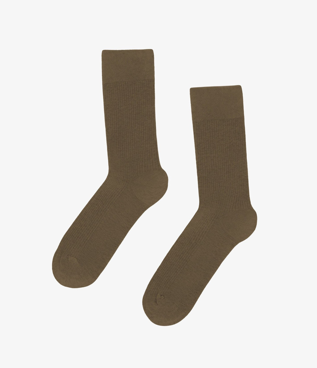 Colorful Standard Classic Organic Sock Dusty Olive - vista 3