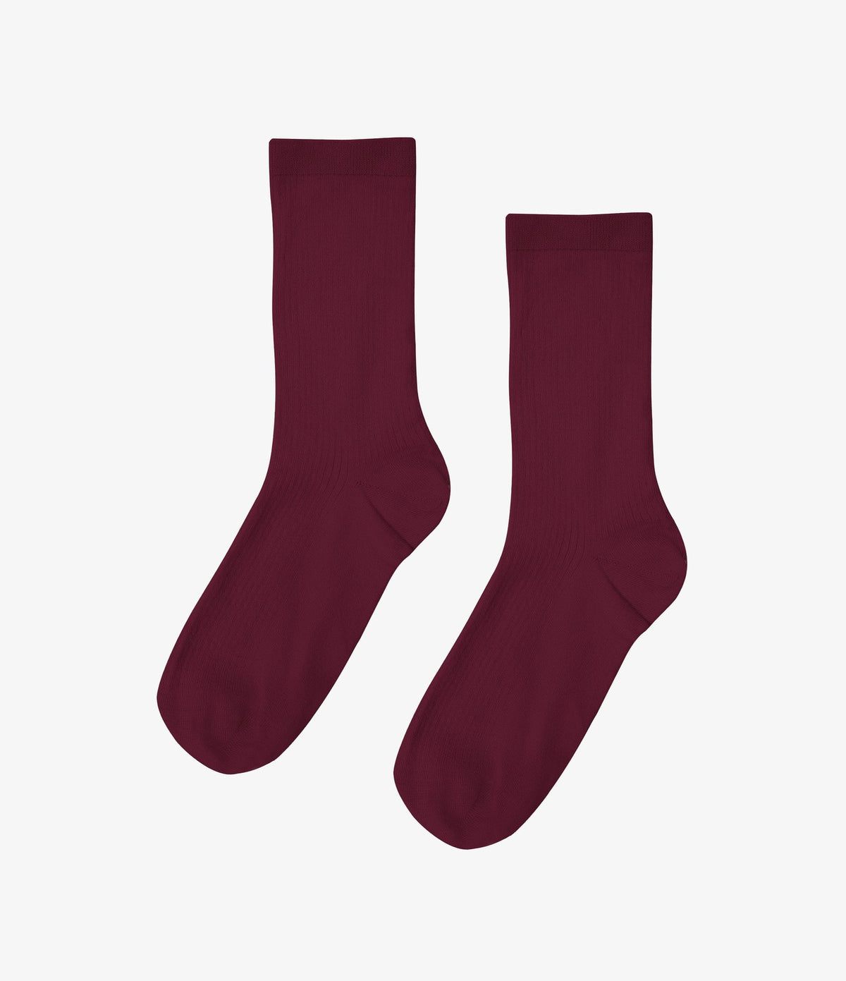 Colorful Standard Women Classic Organic Sock Oxblood Red - vista 4