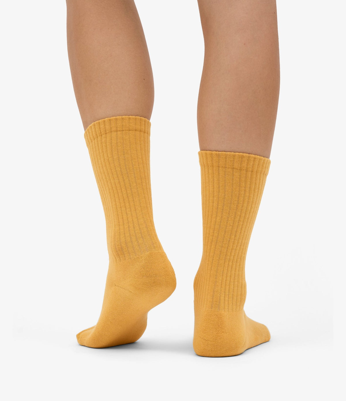Colorful Standard Organic Active Sock Burned Yellow - vista 2