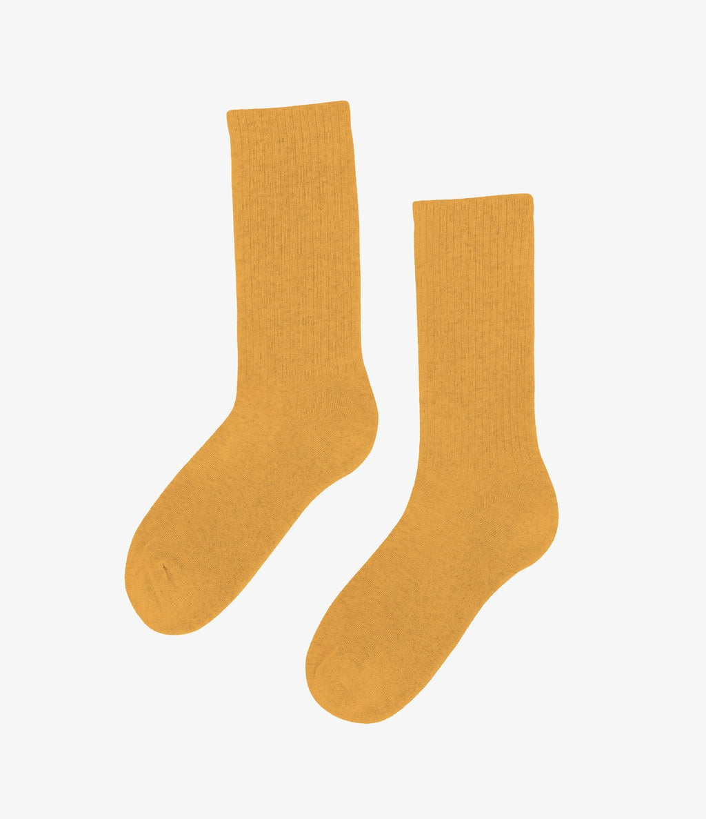 Colorful Standard Organic Active Sock Burned Yellow - vista 4