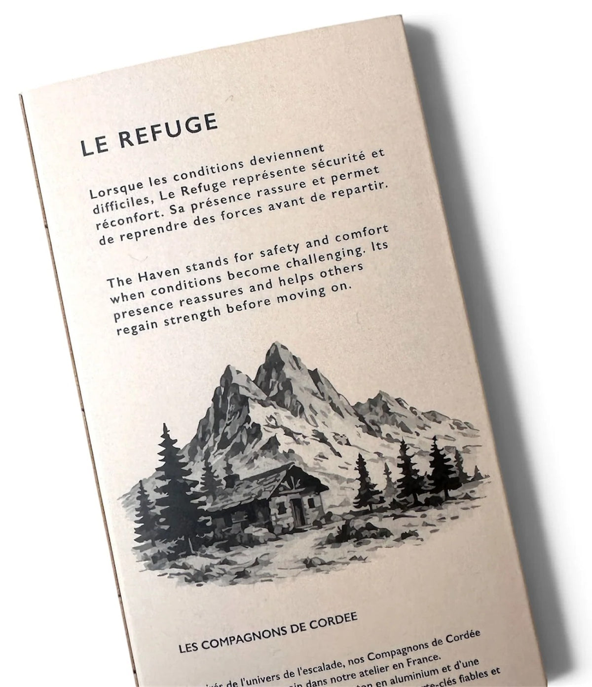 Cordalp Compagnons de Cordée Le Refuge Caqui Arena
