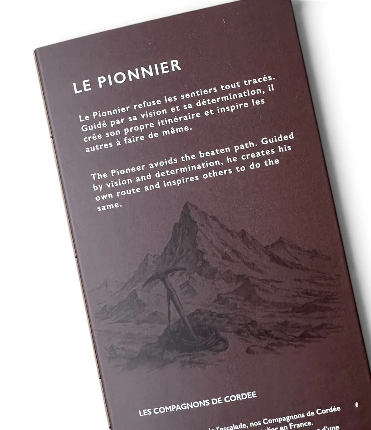 Cordalp Compagnons de Cordée Le Pionnier Dorado Marrón