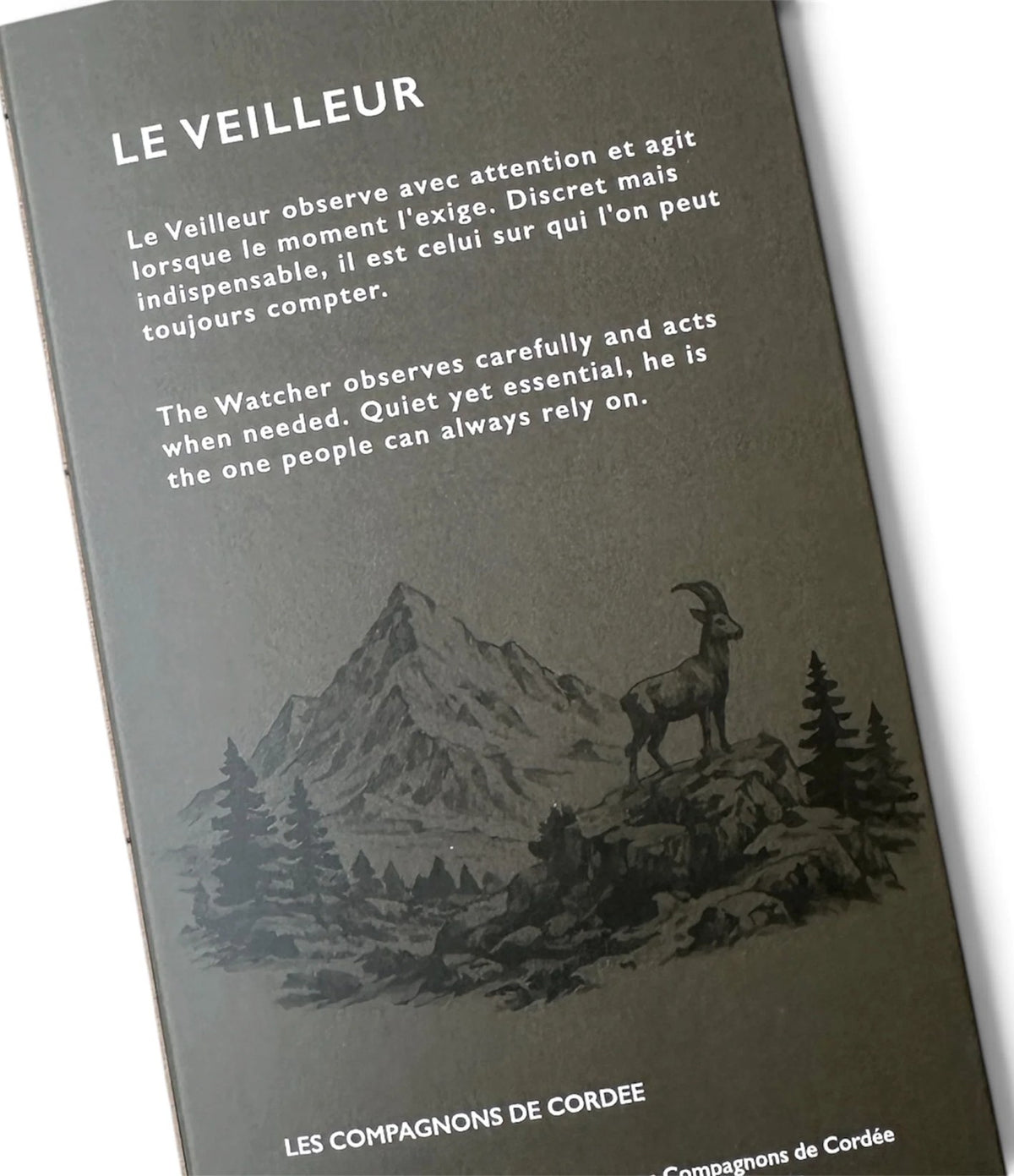 Cordalp Compagnons de Cordée Le Veilleur Naranja Caqui