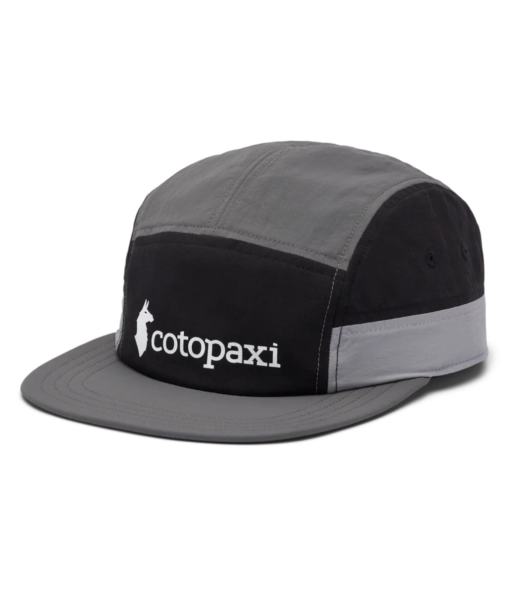 Cotopaxi Tech 5-Panel Hat Black/Cinder