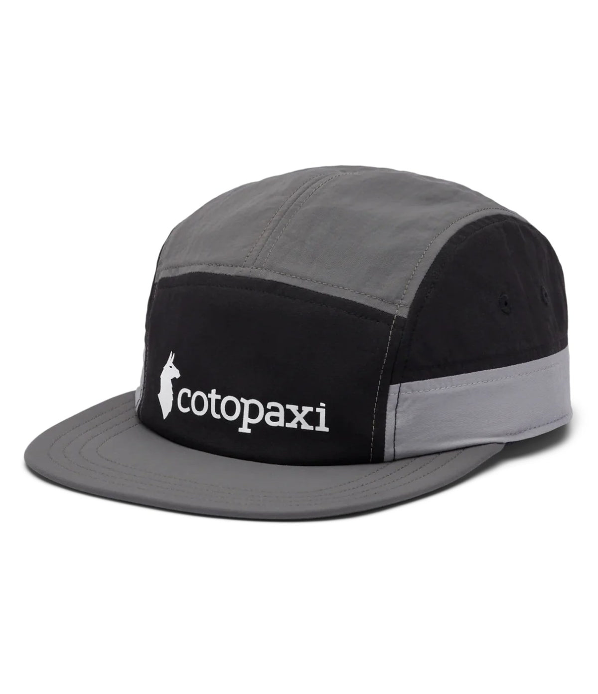 Cotopaxi Tech 5-Panel Hat Black/Cinder