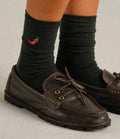 Dedicated Rib Socks Knivsta Chili Pine Grove