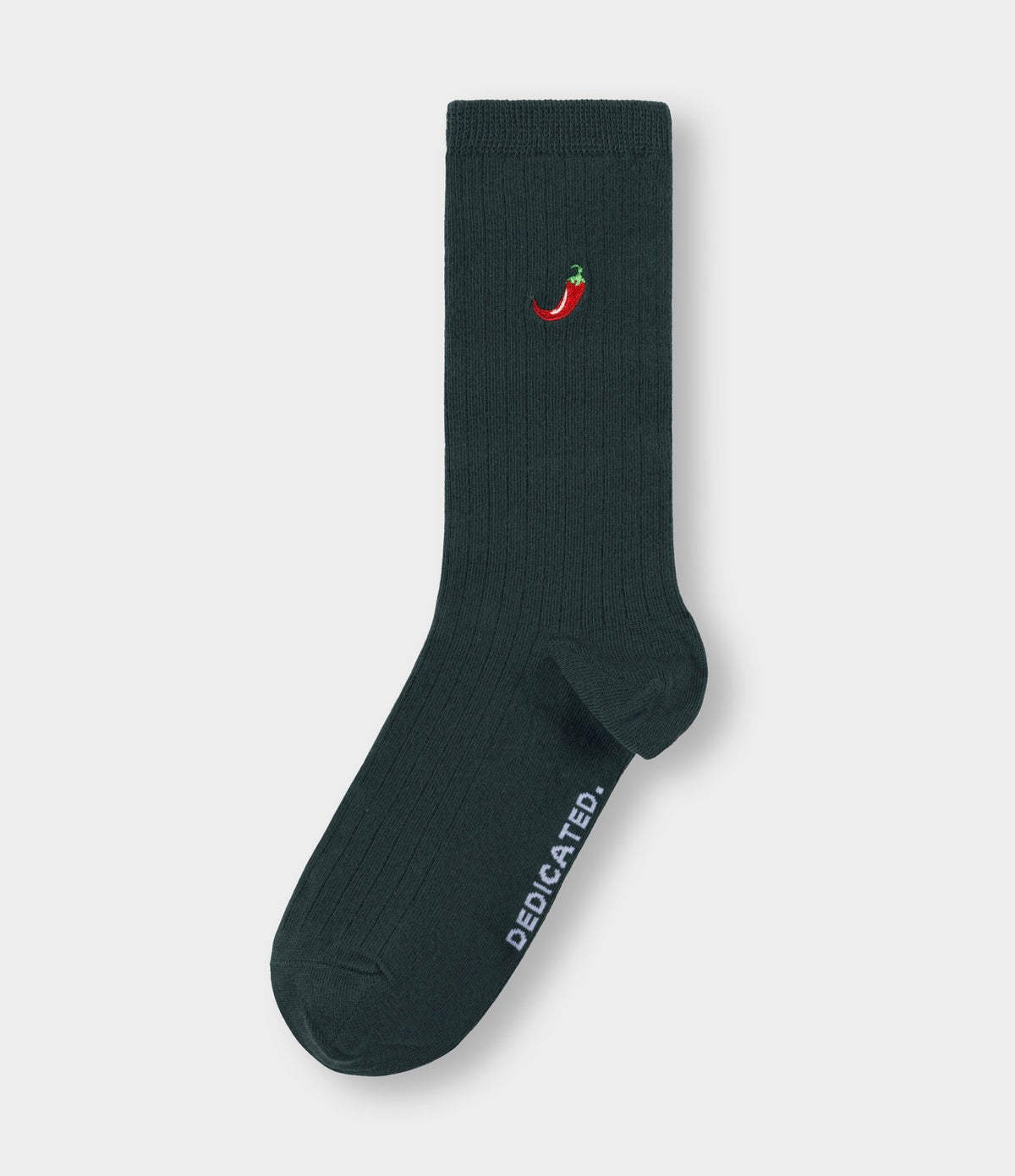 Dedicated Rib Socks Knivsta Chili Pine Grove