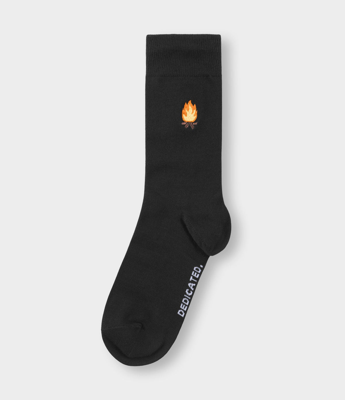 Dedicated Socks Sigtuna Camp Fire Black
