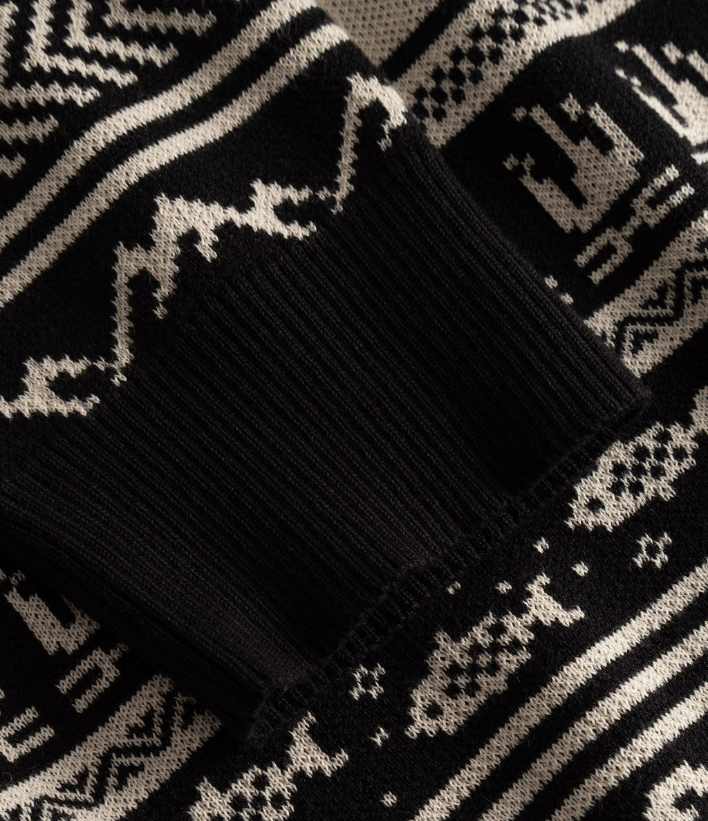 Dedicated Sweater Mora Fairisle Hike Black