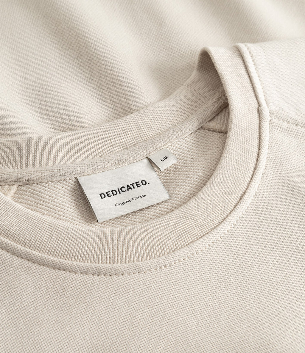 Dedicated Sweatshirt Malmoe Rowing Boat Oat White