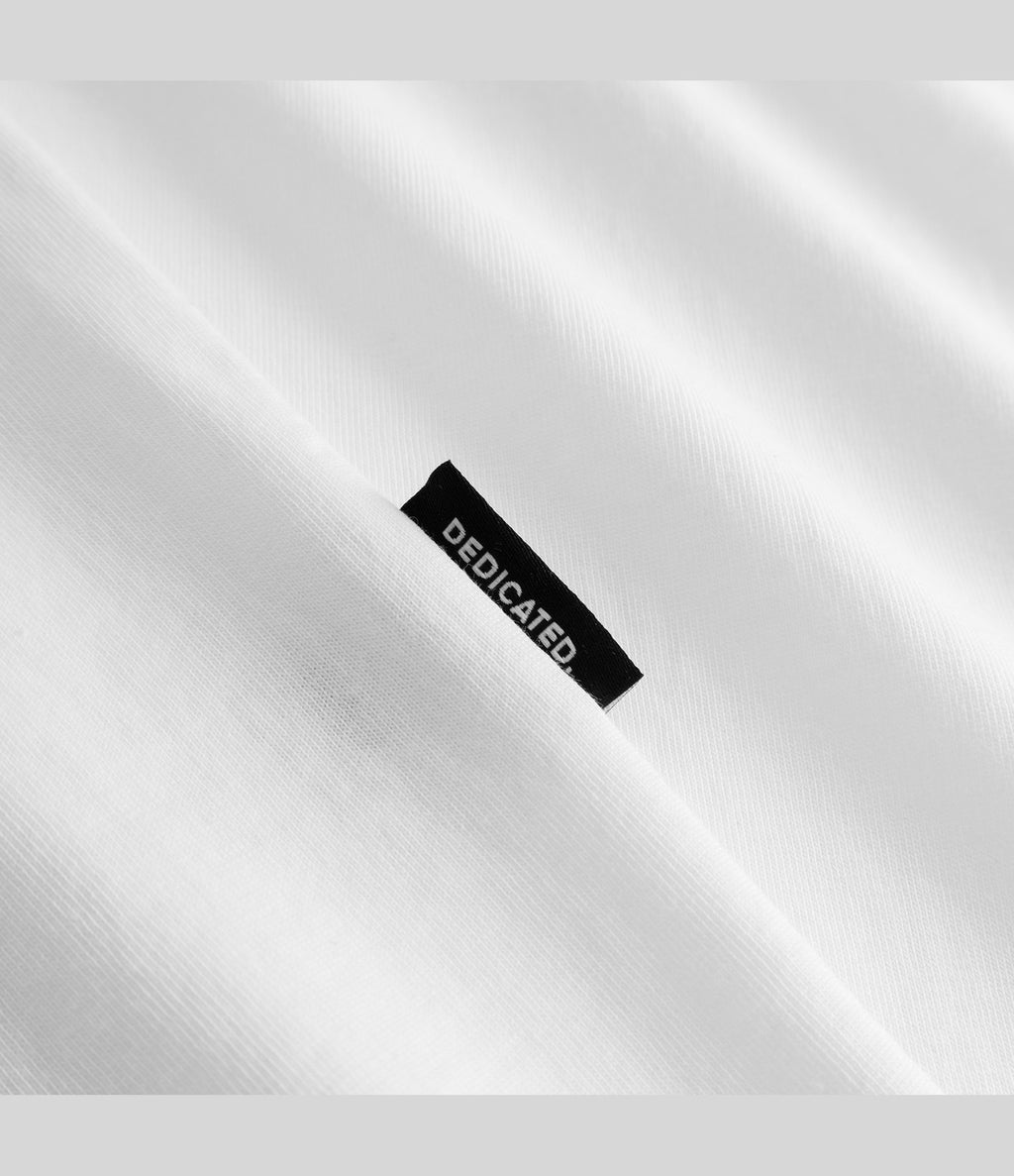 Dedicated T-shirt Stockholm Friday Celebration White