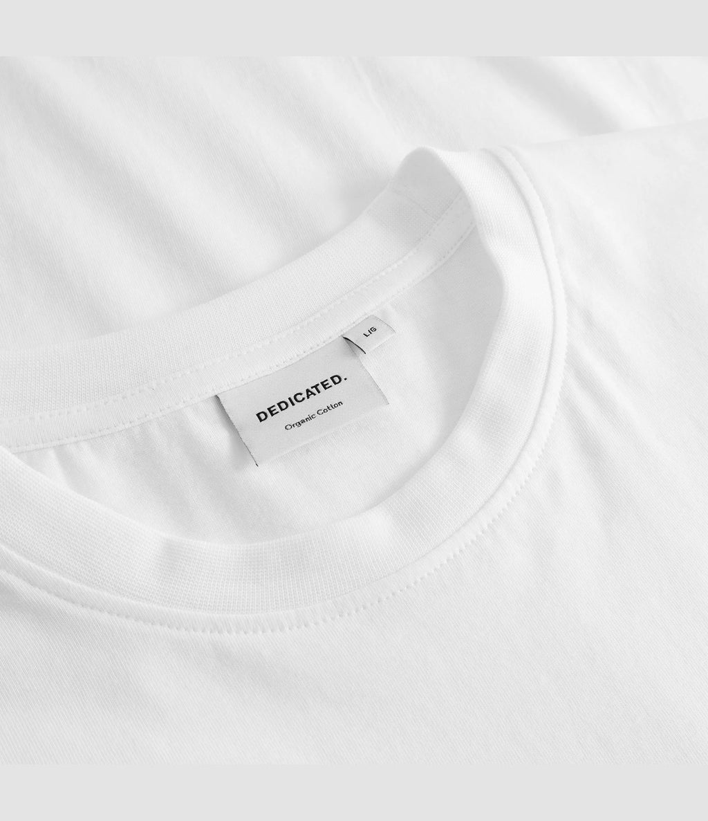 Dedicated T-shirt Stockholm Friday Celebration White