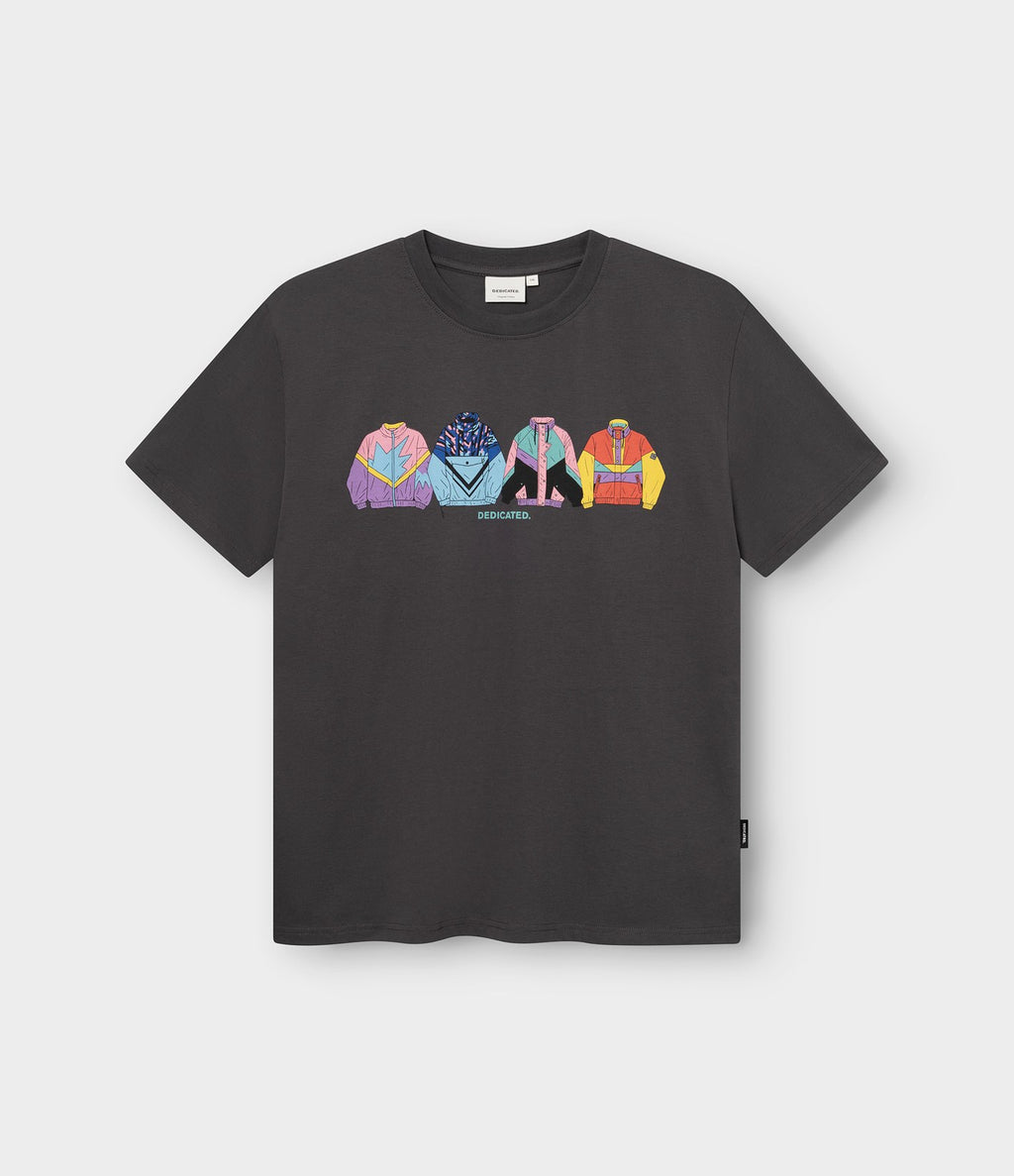 Dedicated T-shirt Stockholm Im Fashion Charcoal