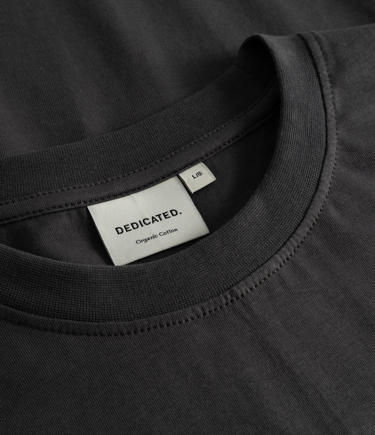 Dedicated T-shirt Stockholm Im Fashion Charcoal