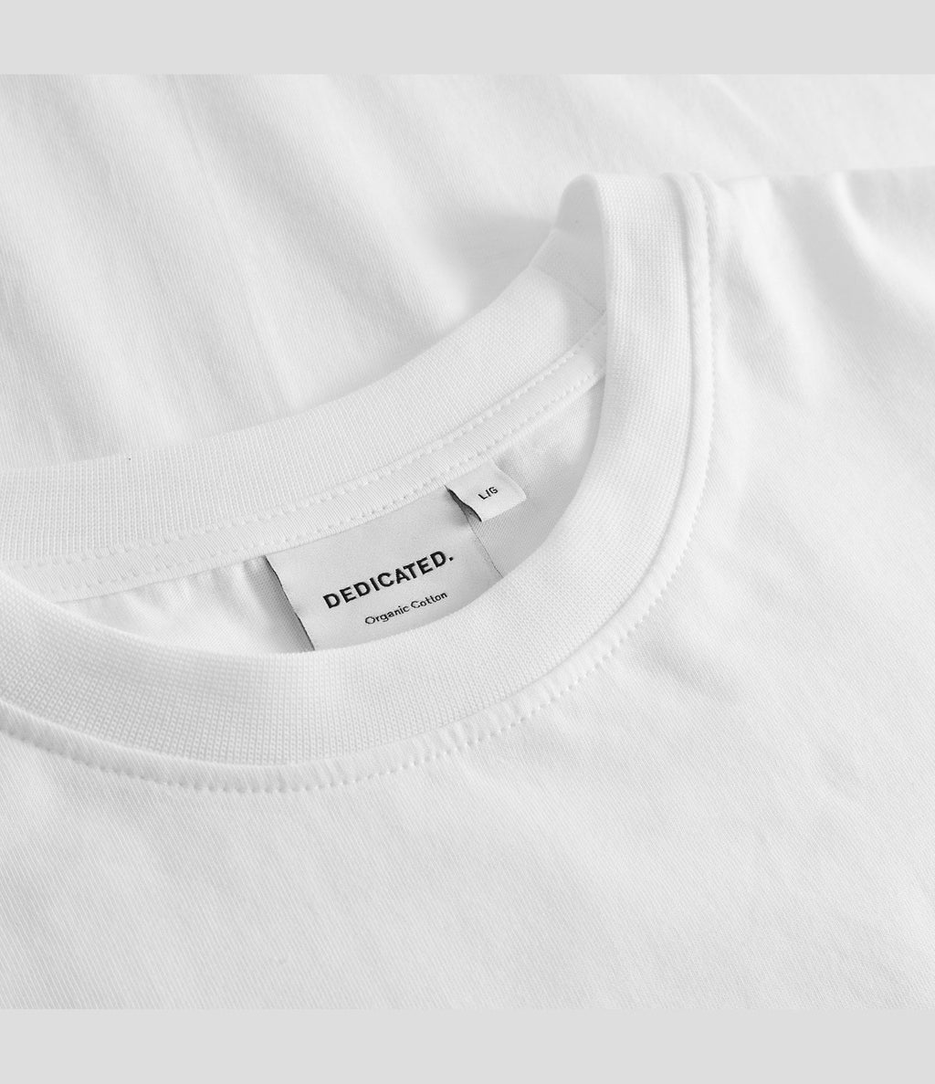 Dedicated T-shirt Stockholm Monday Crash White
