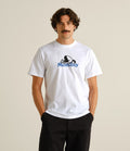 Dedicated T-shirt Stockholm Monday Crash White