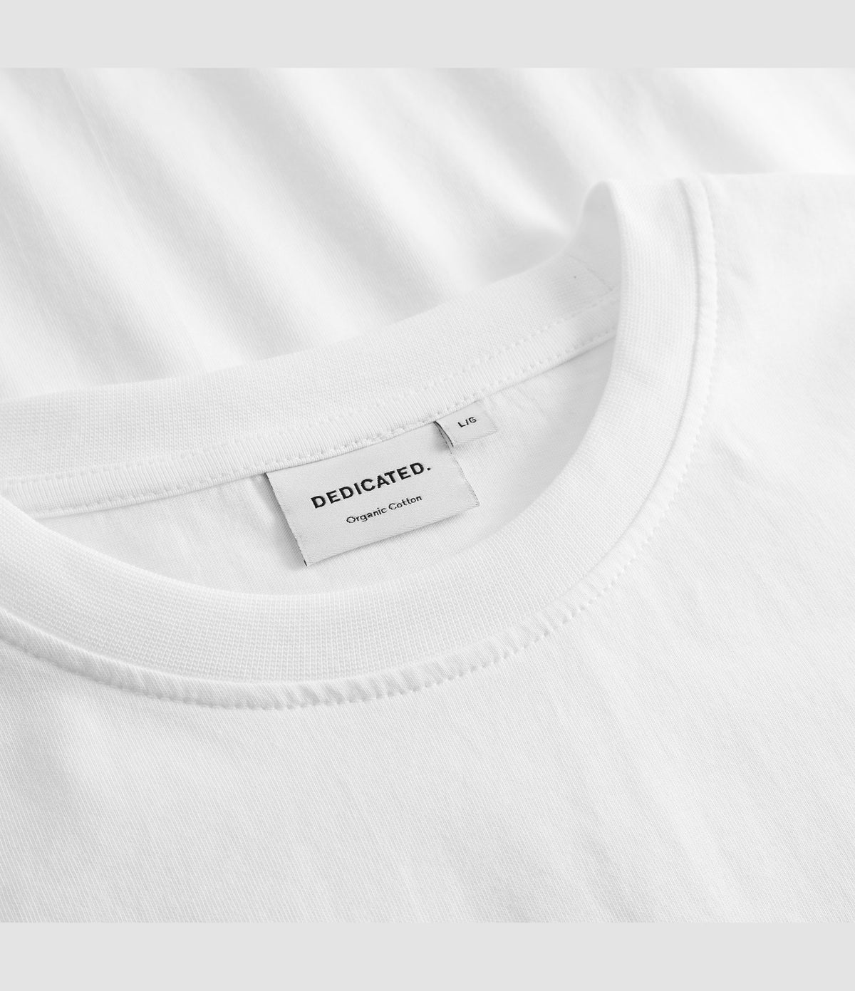 Dedicated T-shirt Stockholm Ski Crash White