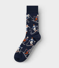 Dedicated Socks Sigtuna Ski Team Estate Blue