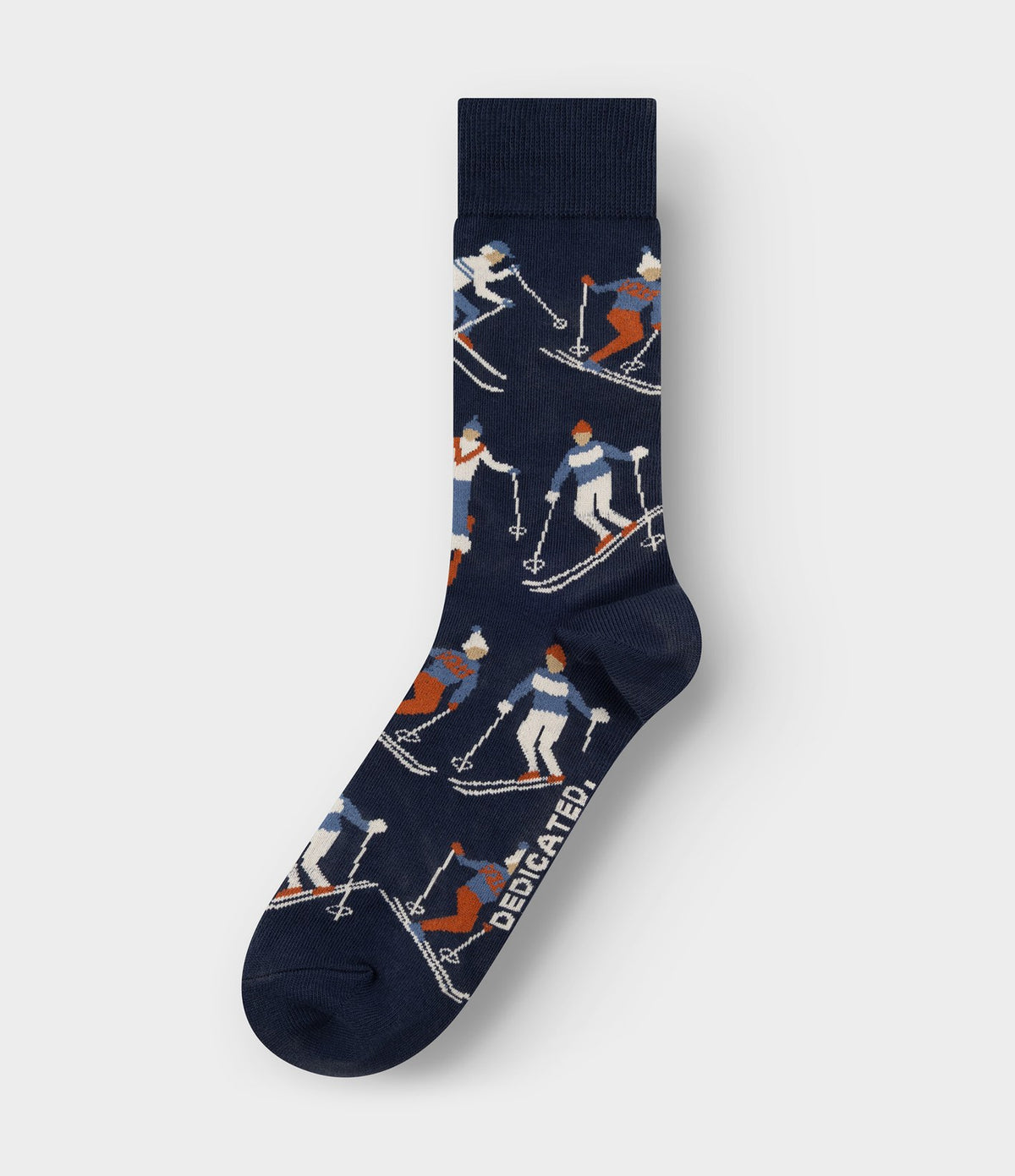 Dedicated Socks Sigtuna Ski Team Estate Blue