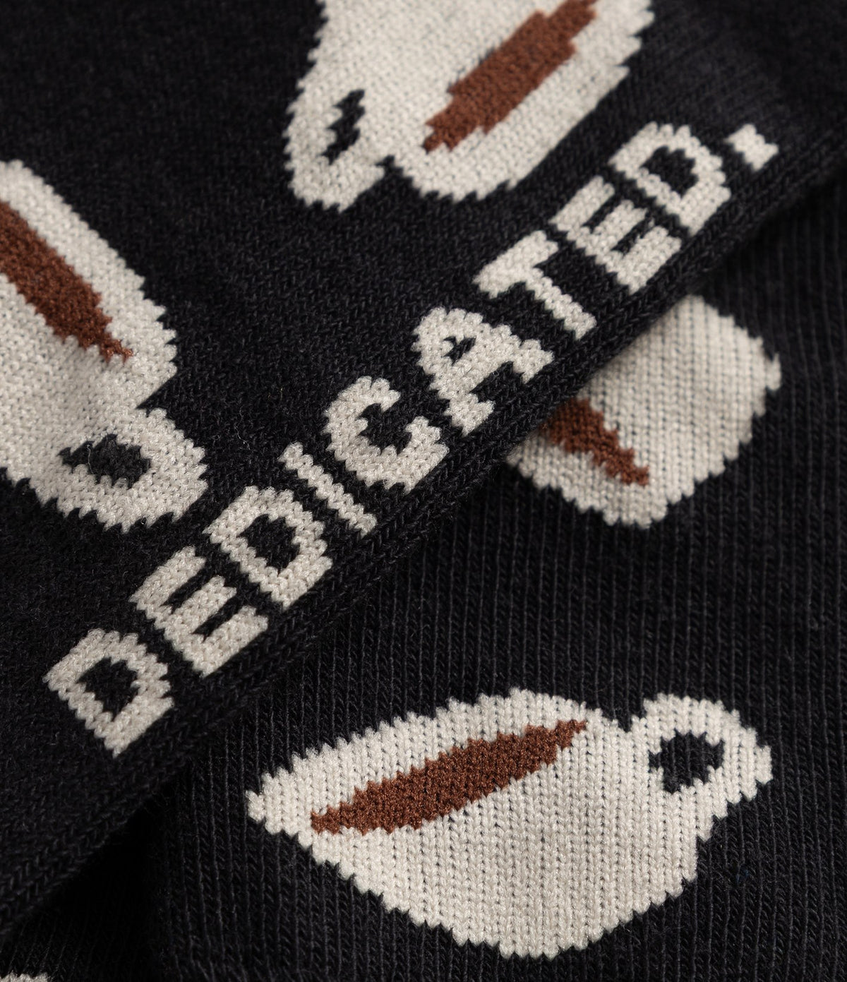 Dedicated Socks Sigtuna Coffee Cups Black