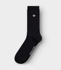 Dedicated Rib Socks Knivsta Coffee Cup Black