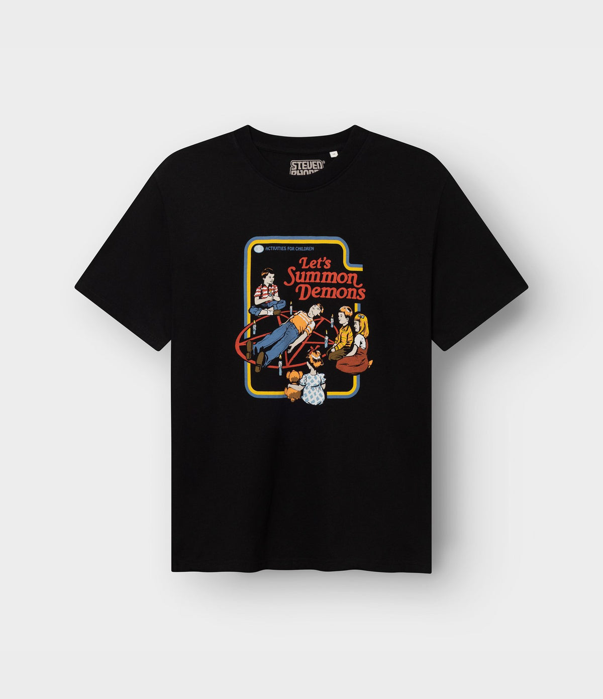Dedicated T-shirt Stockholm Lets Summon Demons Black